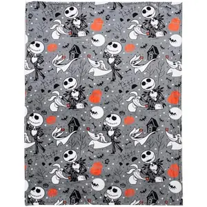 Eyesoul Northwest Nightmare Before Christmas Silk Touch Throw Blanket