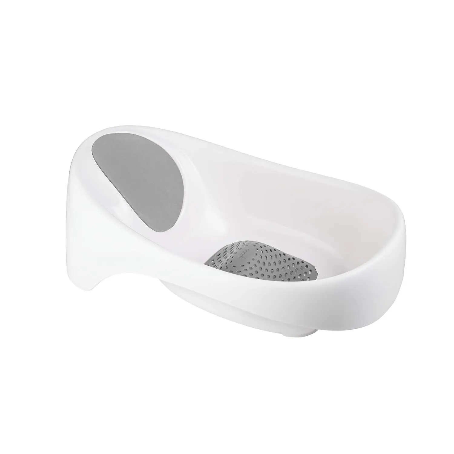 3 Stage Baby Bathtub - Baby Bath Tub with Three Support Positions for Newborn to Toddlers - Color Changing Drain Plug for Ideal Bath Temperature - Gray - Ages 0 to 18 Months and Up