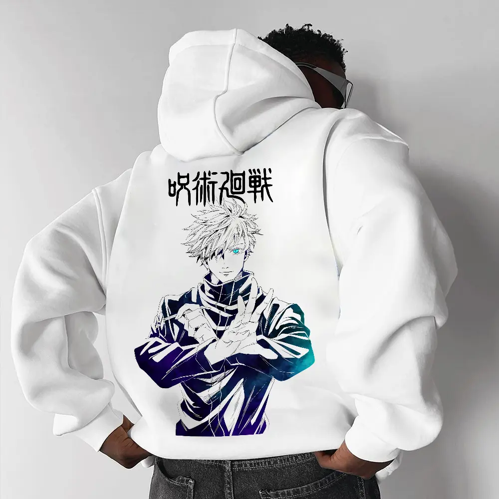 [Tiktok Shipping] Jujutsu Kaisen Unisex FallFreshness outfits men streetwear 80s 90s graphic tees cotton Anime funny 300g sweatshirt men gifts