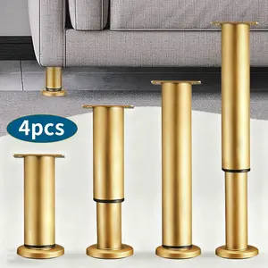 4pcs furniture legs are extendable, adjustable cabinet legs, sofa legs, ascending and descending table legs, furniture support columns