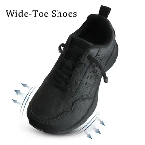 Widetoe outdoor trail running shoes, Ultra-Light & Flexible，Stylishleather surface,sports casual shoes,  dirt-resistant, comfortable all day. Suitable for outdoor sports. Sneakers Lightweight forRunning,suitable for obese individuals