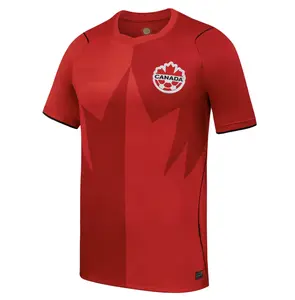 Canada Soccer V-Neck Jersey, WC 2026 Jersey, Canada WC Jersey, For Soccer Fans