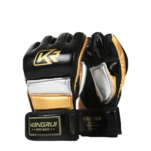 STANDARD GOODS Kang Rui MMA Gloves Boxing Half Finger Gloves Adult Boxing Professional Fight Training Sandbag Gloves