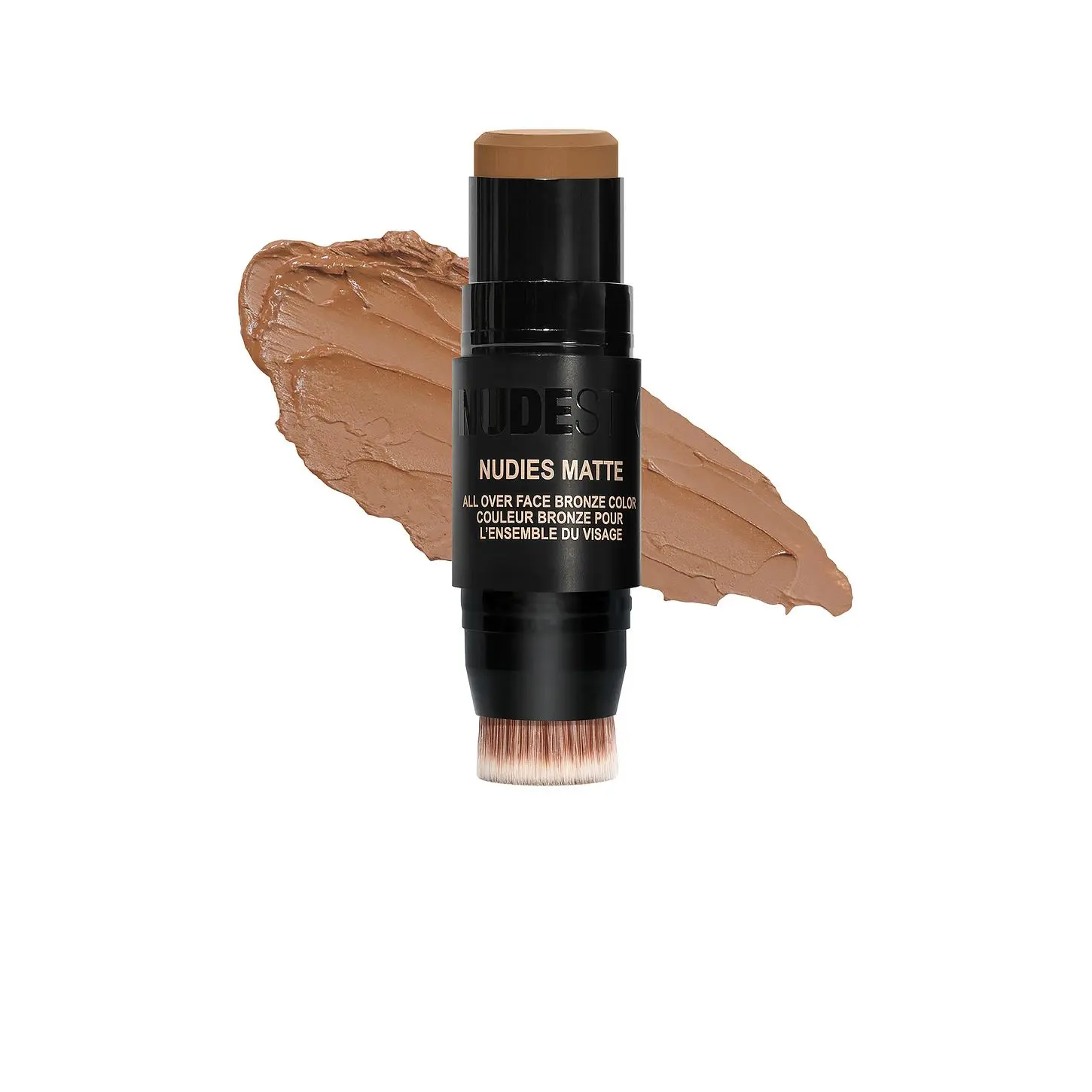 NUDESTIX Nudies Matte All Over Face Bronze Color in Sunkissed Tan
