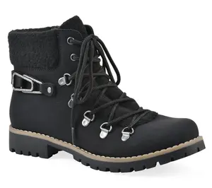 Cliffs by White Mountain Lace-Up Booties - Pioneer