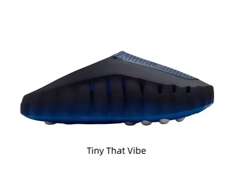 Minimalist Molded Slip On Mules Full Perforated Surface Shock Absorbing Cushion Base