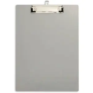 212 MAIN Aluminum Magnetic Clipboard - Gray, Office Accessories, Office Filing Product