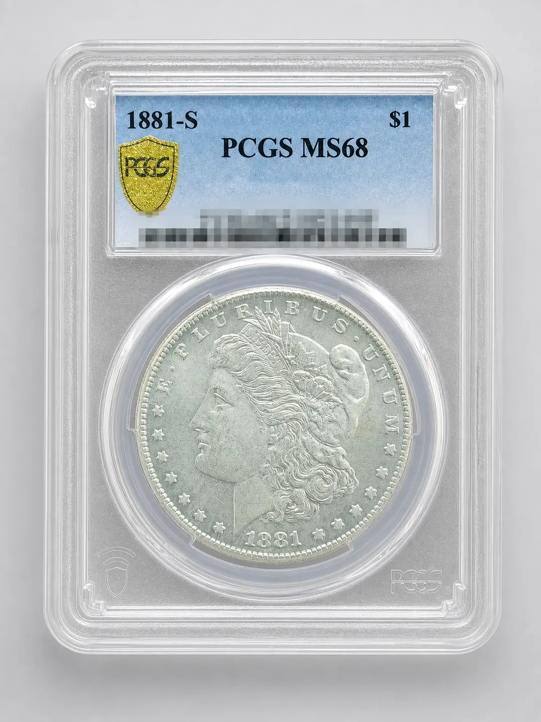 Legendary 1881-S Morgan Collectible | San Francisco Heritage Treasure In Holder PCGS