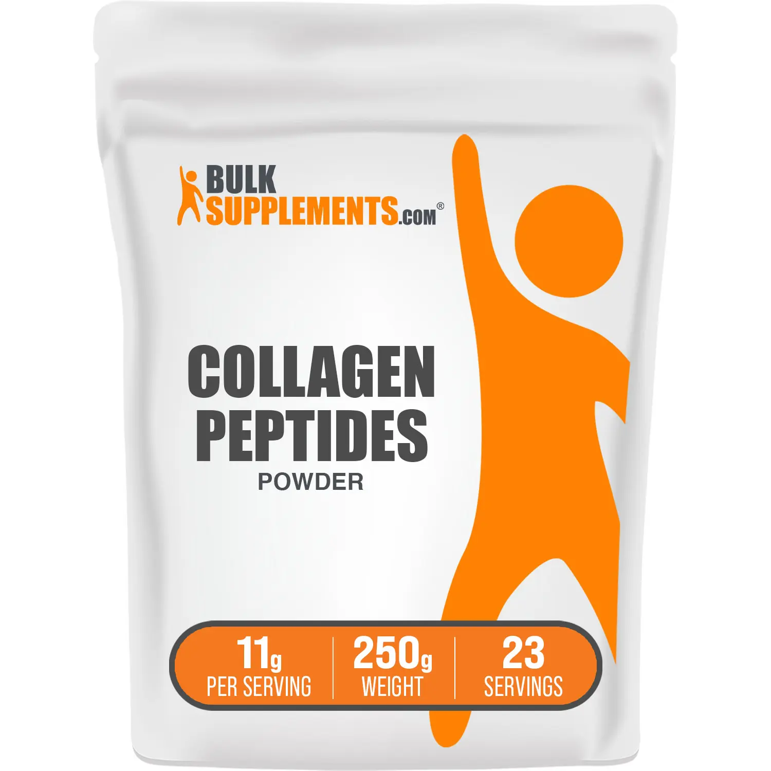BulkSupplements Bovine Collagen Peptides Powder - Collagen Protein for Skin Care, Hair, Nails, Wound Healing - 250g, 11g per Serving