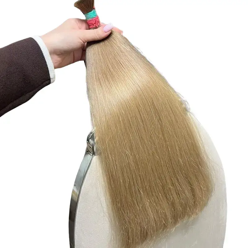 Premium Slavic Hair Honey Blonde 20" 102g Very Soft with Keratin-Tips for Bundles or Encapsulation