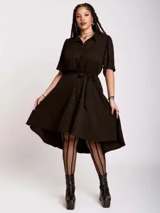 Embroidered Relics Short Sleeve Dress