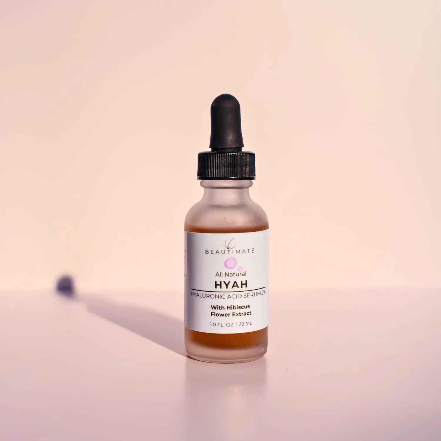 Beautimate Hyah Serum 2% Hyaluronic Acid Microneedling Serum All Natural Made in the USA