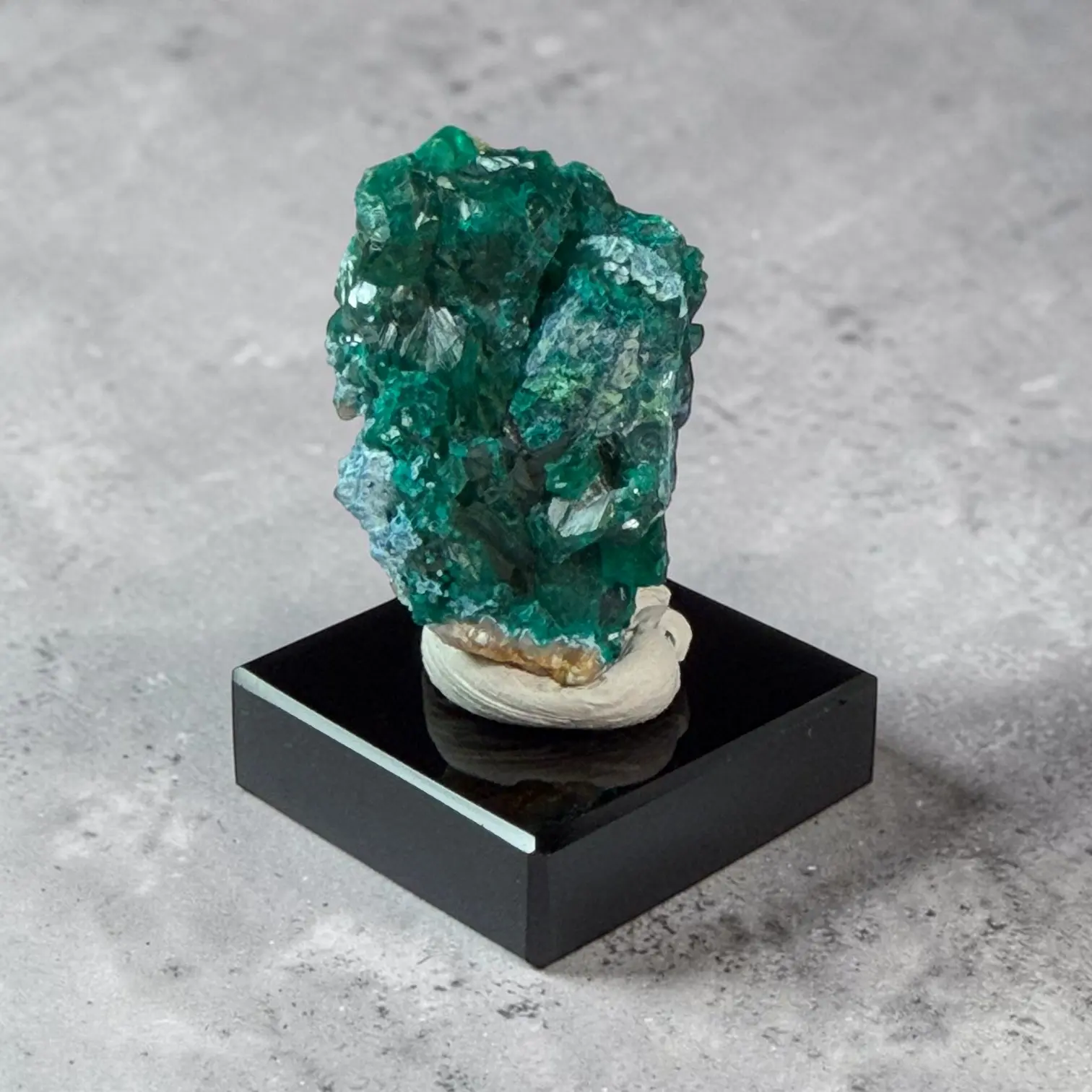 Dioptase with Plancheite Mineral Specimen