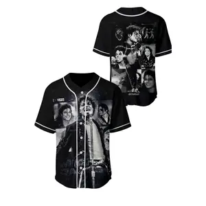 3. Michael Jackson Baseball Jersey – Billie Jean Style Shirt, Vintage Pop Culture Outfit