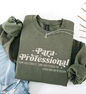 Paraprofessional T-Shirt / Sweatshirt / Hoodie , Para Teacher Assistant shirt, Retro Gift for Teacher Aide Retro Sweatshirt, Chaos Coordinator t-shirt OQF