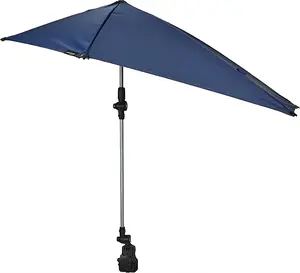 Sport-Brella Versa-Brella, SPF 50+ Protection Adjustable Umbrella with Universal Clamp for Fishing, Sports & Outdoor Leisure Use