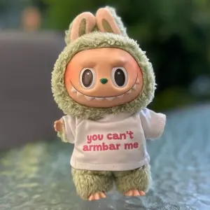 Labubus Jiu Jitsu Tee “you can’t armbar me” for 17cm doll (T-Shirt ONLY) Perfect for Jiu Jitsu Lovers