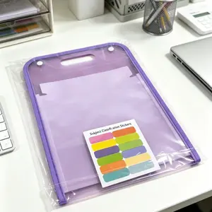 13 Pocket Expanding Accordion File Folder, Letter Size Portable Document Organizer with Comfort Grip Handle, 5 Color-Coded Expandable Filing Pouch, Portable Paper Storage Organizer for School Students Home & Office Use, Ideal Document Storage Supplies
