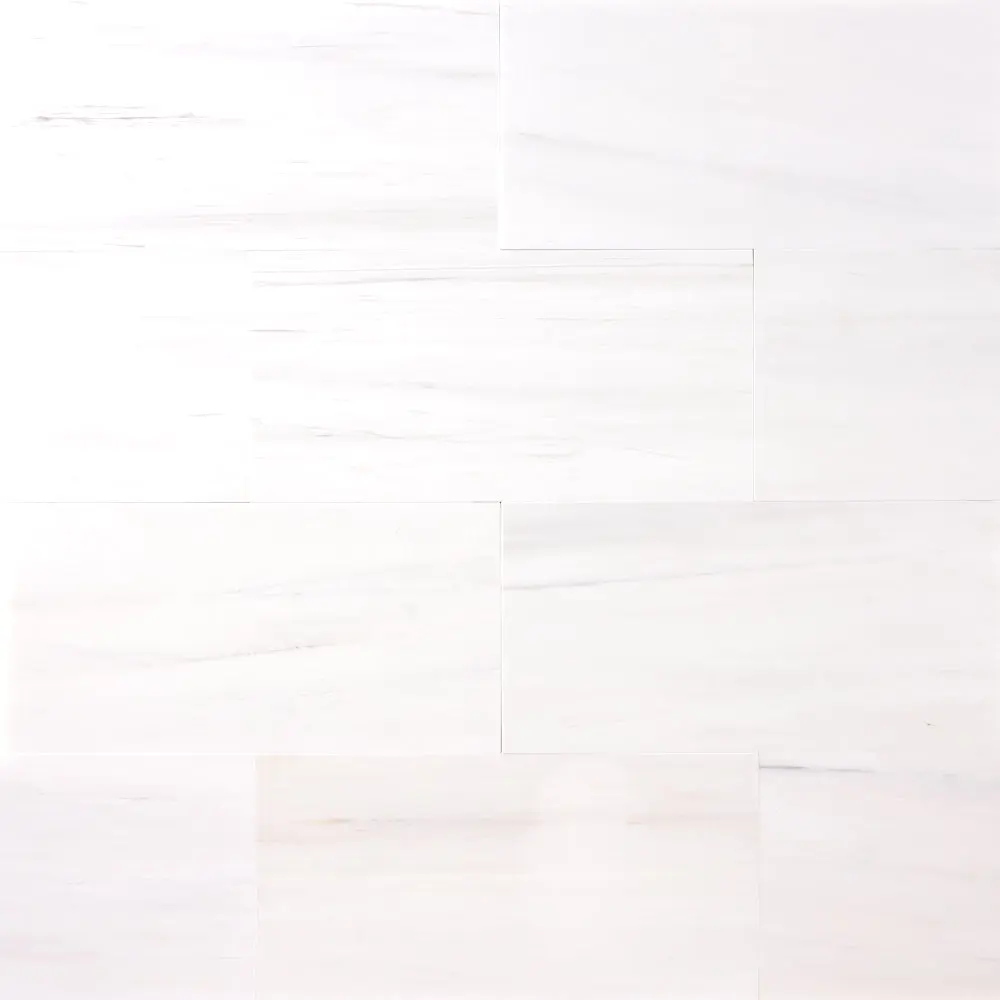 Bianco Dolomite Marble 6x12 Polished/Honed Subway Tile