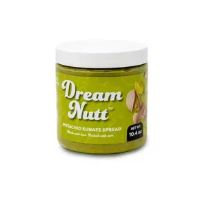 Dubai Chocolate Dip in a Jar - Pistachio Treat Crunchy Dessert, 10.4oz Jar Spread