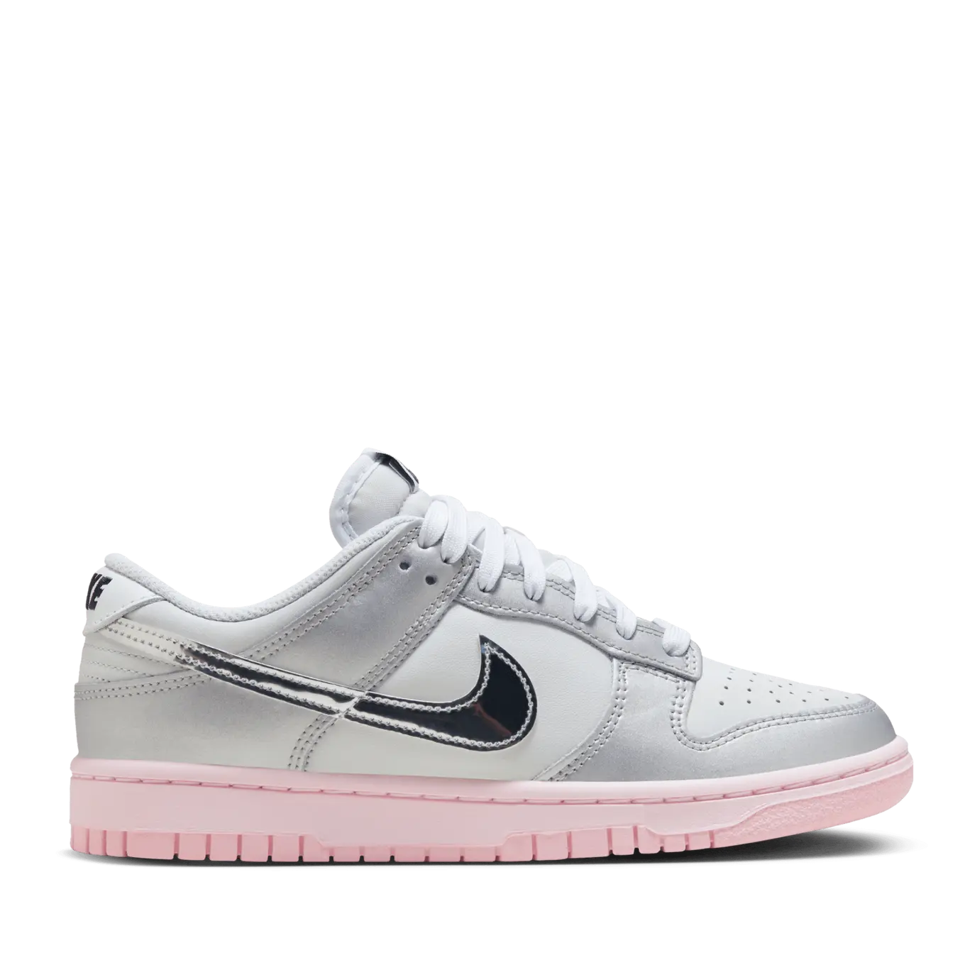 Nike Dunk Low LX Metallic Silver Pink Foam HM3698-006 Women's Fashion Sneaker New