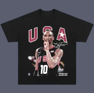 USA KOBE Vintage Tee, KOBE T-Shirt, Unisex Basketball Shirt, Graphic Tees, Sweatshirt Menswear Womenswear Streetwear