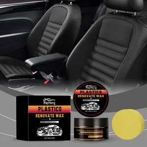 Car Plastic Renovation Paste Car Scratch-Resistant, Stain-Removing, Polishing, and Maintenance Paste for Plastics