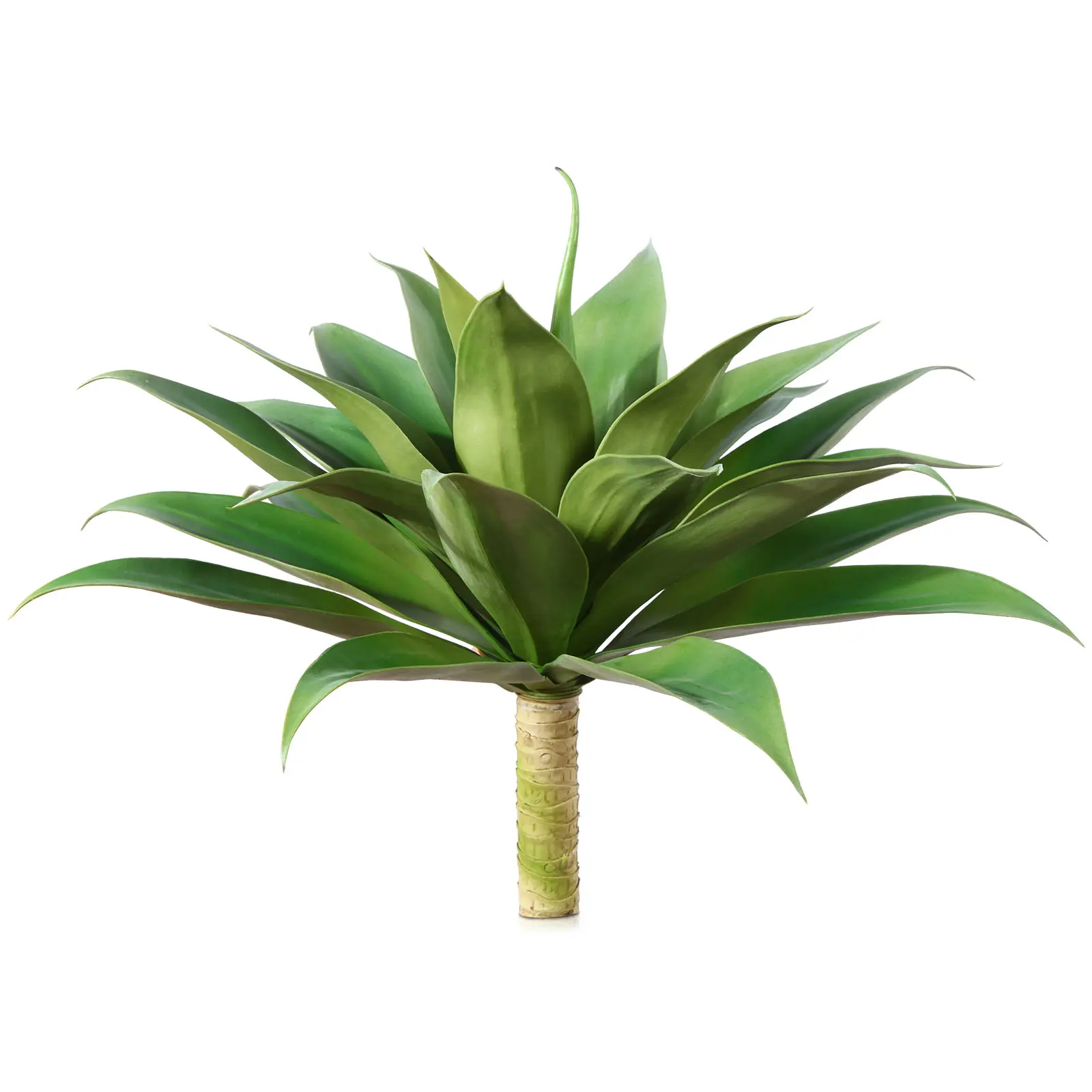 VeriNatural Artificial Agave Succulent Plant 28 Inch Big Size Faux Succulents for Indoor Outdoor Realistic Natural Home Decor Office Housewarming 2 Pack【SummerVibes】