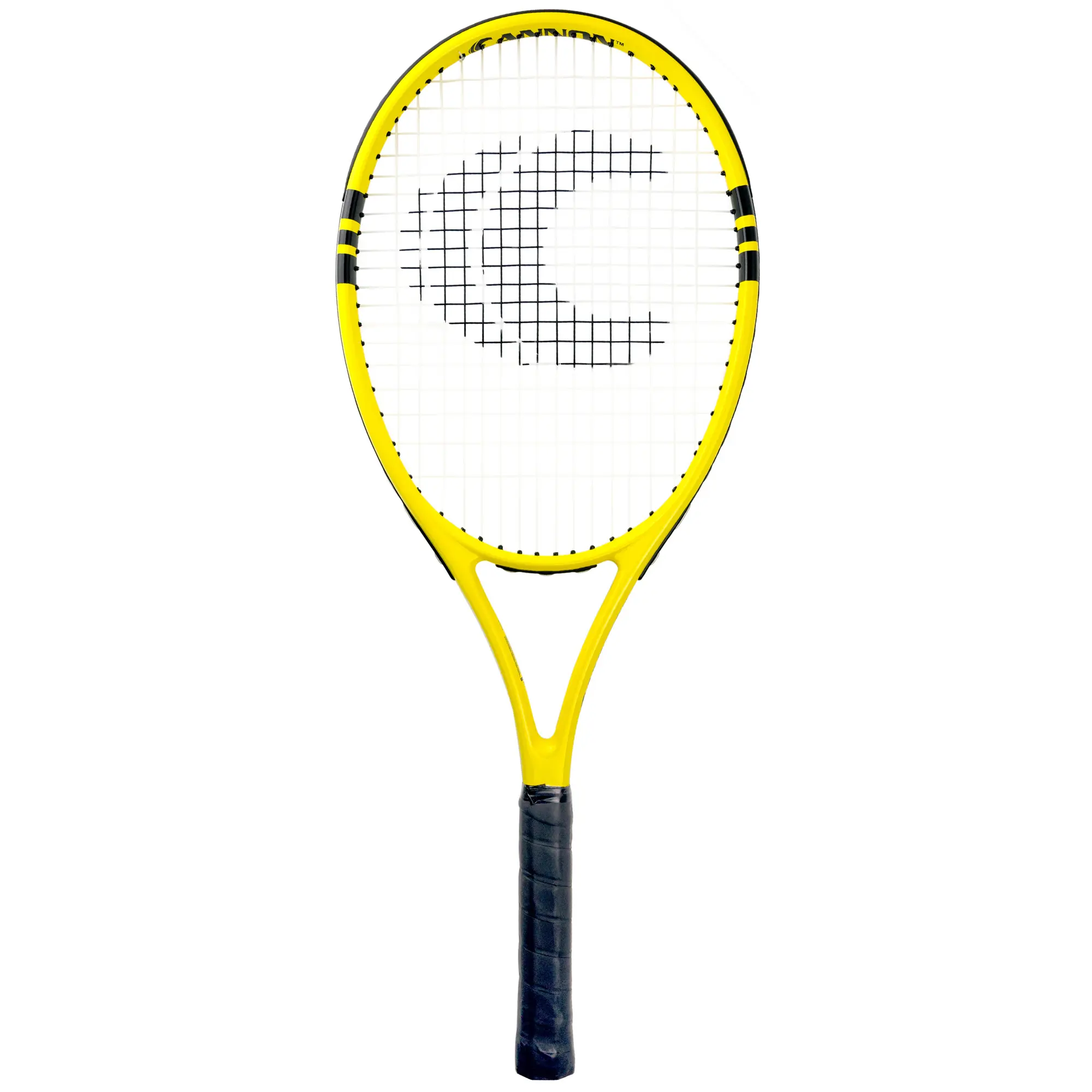 Cannon Sports 27 Inch Adult Tennis Racket – Pre-Strung 100 Square Inch Head - Lightweight Durable Frame for Enhanced Power & Control - Suitable for Beginners & Intermediate Players