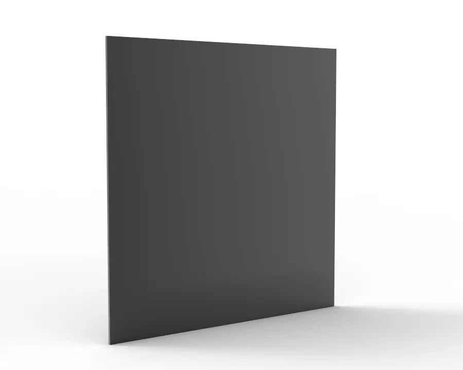 FixtureDisplays® 12 x 12 x 1/8"(thickness) Black Acrylic Plexiglass Lucite Sheet 16033-NF