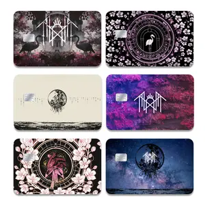 Sleep Token "Arcadian Bloom" Card Skin Cover - Sleep Token Card Sticker -  Gothic Artwork Sticker for Music Fans