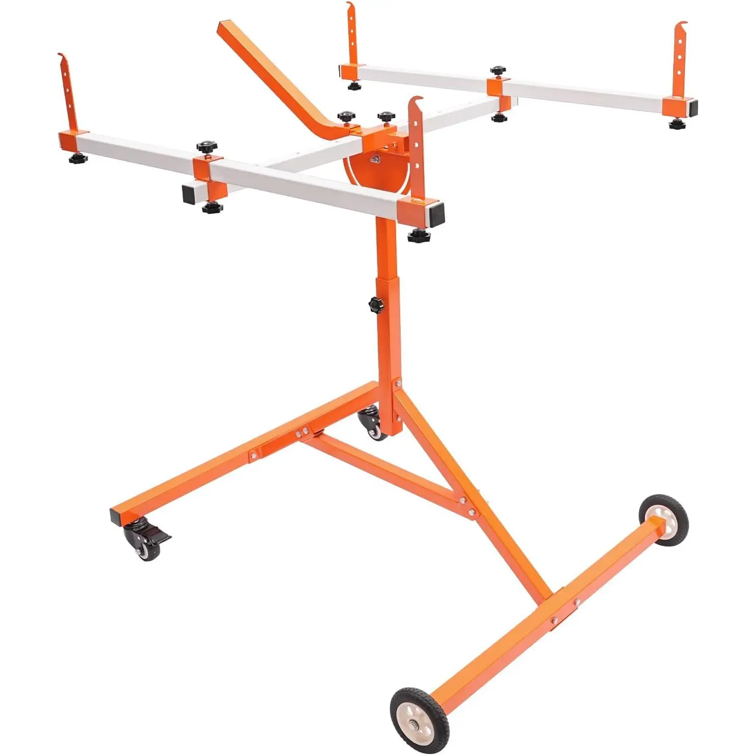 Bumper Paint Stand 180° Rotating Automotive Paint Stand Adjustable Auto Body Rack Stand with 4 Swivel Wheels for Hoods & Bumpers, Up to 240LBS Cars Repair