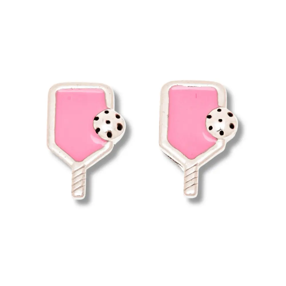 Pickleball Paddle Stud Earrings - Pick Color