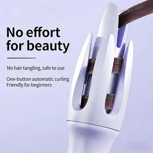 32mm Auto-Curler for Lazy Girls No-Skill Salon Curls in 10s Anti-Tangle & Hair-Safe Ceramic 4 Heat Settings for All Hair Types