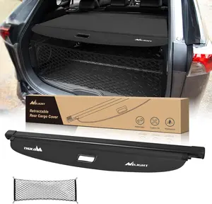 Nilight Trunk Cargo Cover for Toyota RAV4 Accessories 2019 2020 2021 2022 2023 2024 2025, Retractable Security Shade Rear Cargo Cover, with Trunk Storage Net, 1-Pack