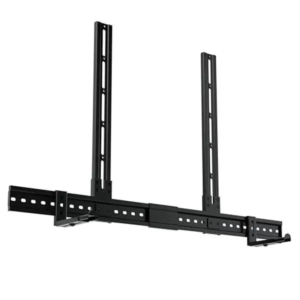 ECHOGEAR XL Soundbar Mount Accessories - Holds 20lbs Max Speakers, Attaches to 86” Max TVs or 16-24” Wood Studs, Universal Design, 2.6” Extension for Dolby Atmos, Easy DIY Install with Included Hardware