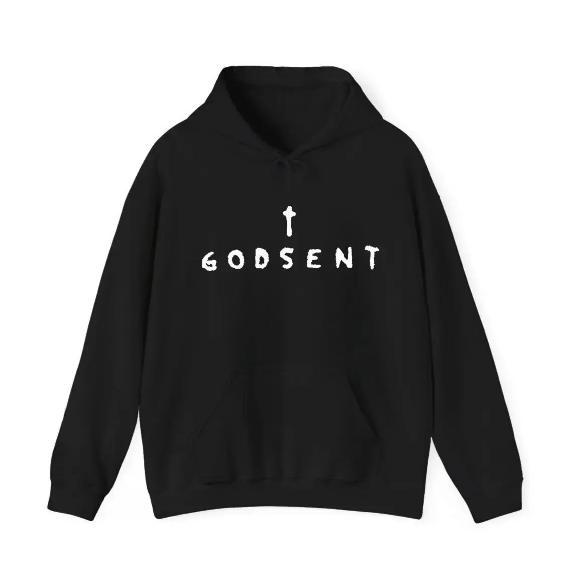 Ethel cain preachers daughter godsent logo black heavyweight hooded sweatshirt shirt