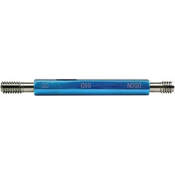 OSG USA, INC. Double End Plug Thread Gage - #2-56 Size, Class 2B, Thread Checker, Go & No Go Handle Included, Manufacturer Part 1500100100