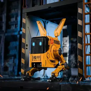 Mecha Robot Charger 65w Waterproof Metal Metallic Smartphone Charging Devices Game Lights Tablets Cellphone