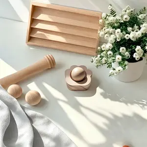 Elegant Wooden Essential Oil Diffuser Ornament, Portable Aromatherapy Diffuser for Home & Car, Natural Wood Scent Diffuser, No Power Required, Perfect Housewarming Gift (No Fragrance Included)