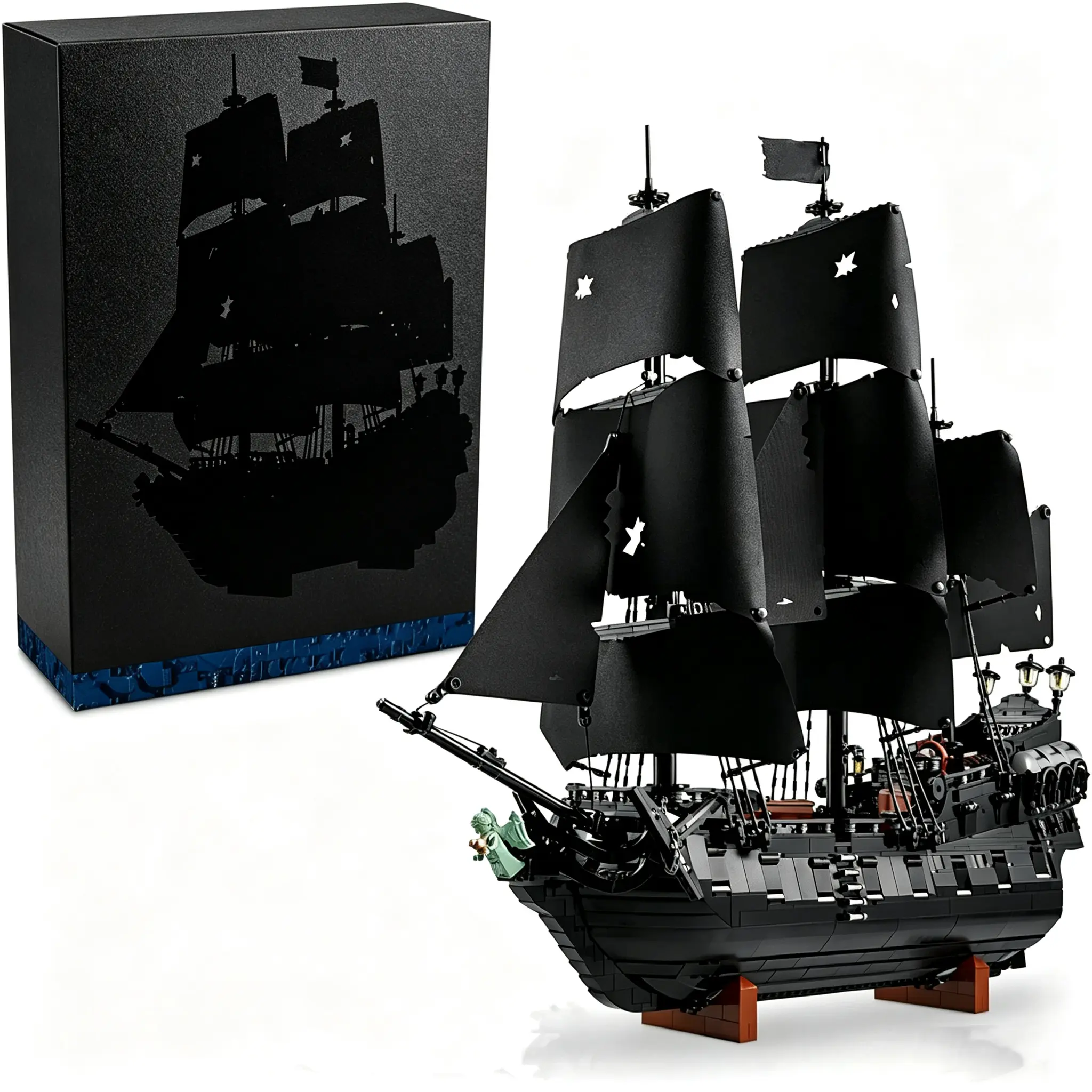 2860 Ship Building Set - Room Decor for Men and Women - Boat Model Building Kit for Adults, Ages 18+ - Arts & Crafts Display for Bedroom or Office - Gift Idea for Birthdays
