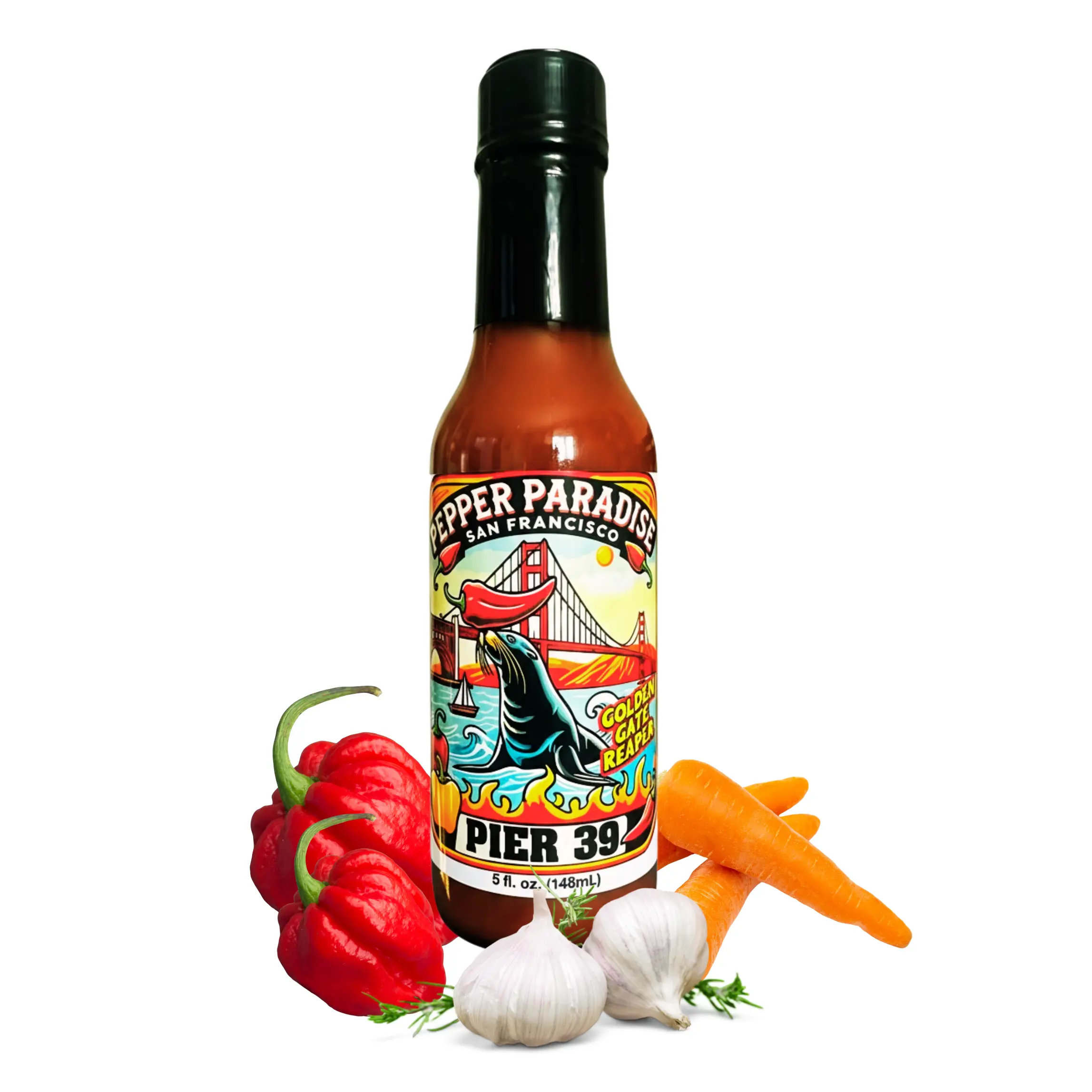 Golden Gate Reaper – Carolina Reaper Hot Sauce