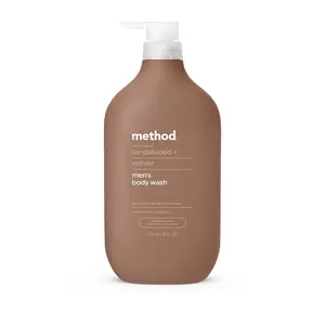 Method Men Body Wash, Sea and Surf Scent, Paraben and Phthalate Free, Quick-Lathering Cleansers, Cruelty Free, 28 oz