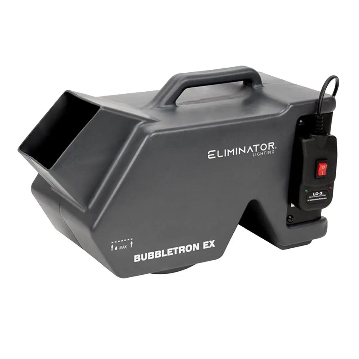 Eliminator Lighting BUBBLETRON EX Portable High Output Bubble Machine