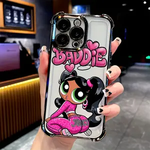 New Lovely Doll Bratz Phone Case Suitable for iPhone 17 16 15 14 13 12 11 Pro Max Plus - Anti-Drop Transparent Soft Back Cover,  Anime Style, Uv Printed, Injection Molded, Anime Fans gift for her