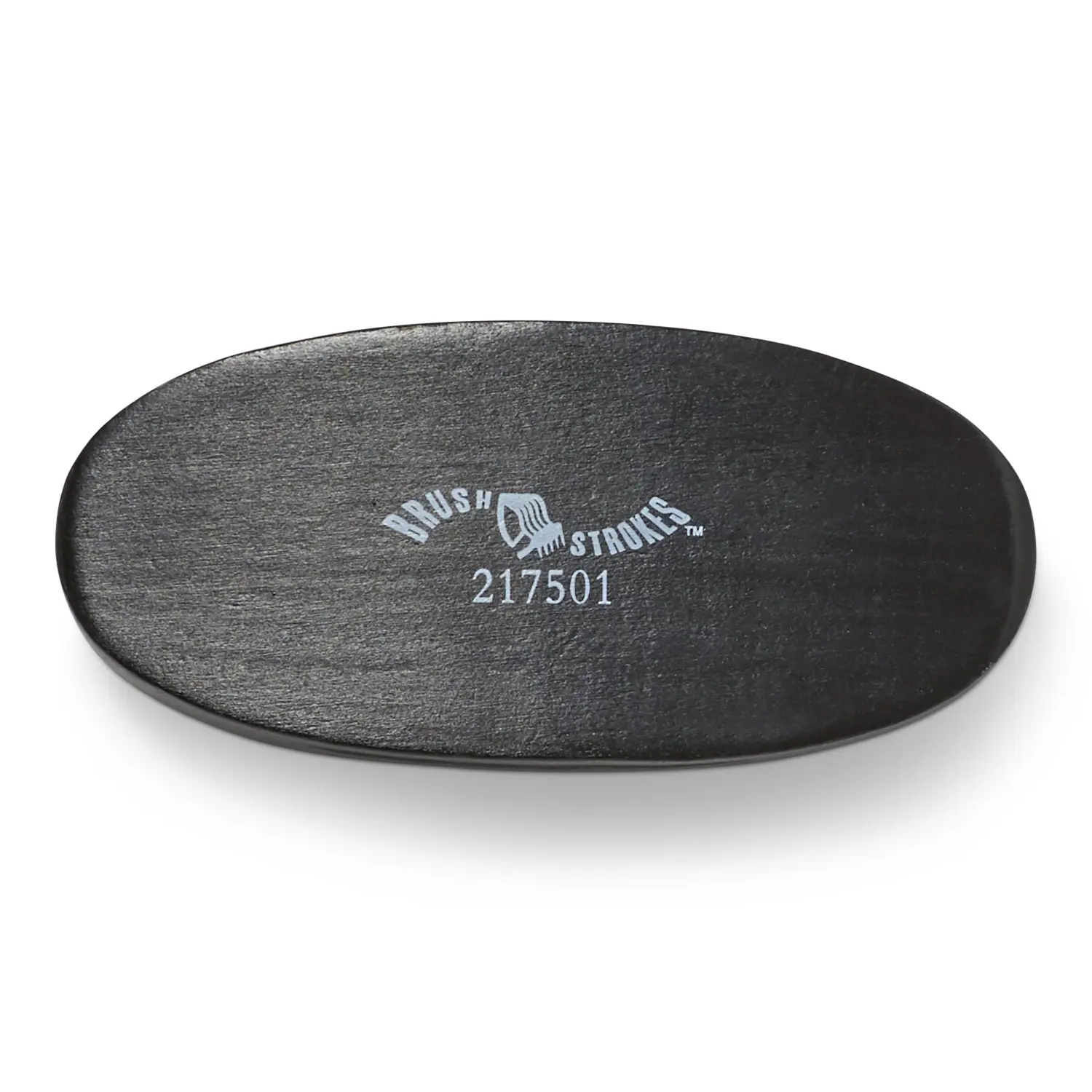 Brush Strokes Extra Soft Oval Military Brush, Pure Boar Bristles, Stimulates Scalp, Shaping