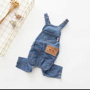 Denim Dog Jumpsuit