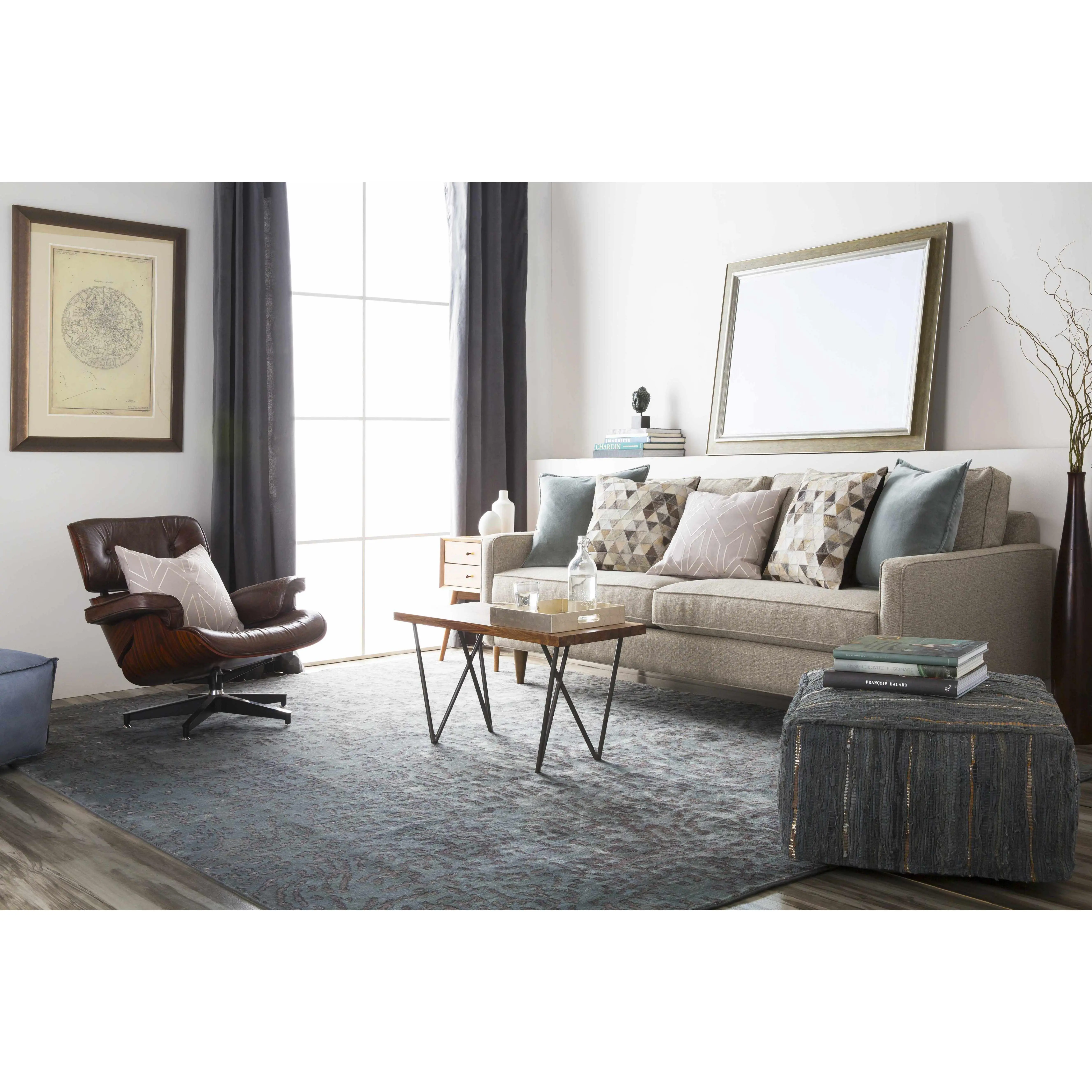 Pensacola 5x8 Charcoal Premium Wool&Viscose Rug - Clearance Pensacola 5x8 Charcoal Premium Wool&Viscose Rug - Clearance