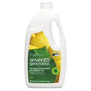 Sev 22171EA Natural Automatic Dishwasher Gel- Lemon Scent- 42oz Bottle
