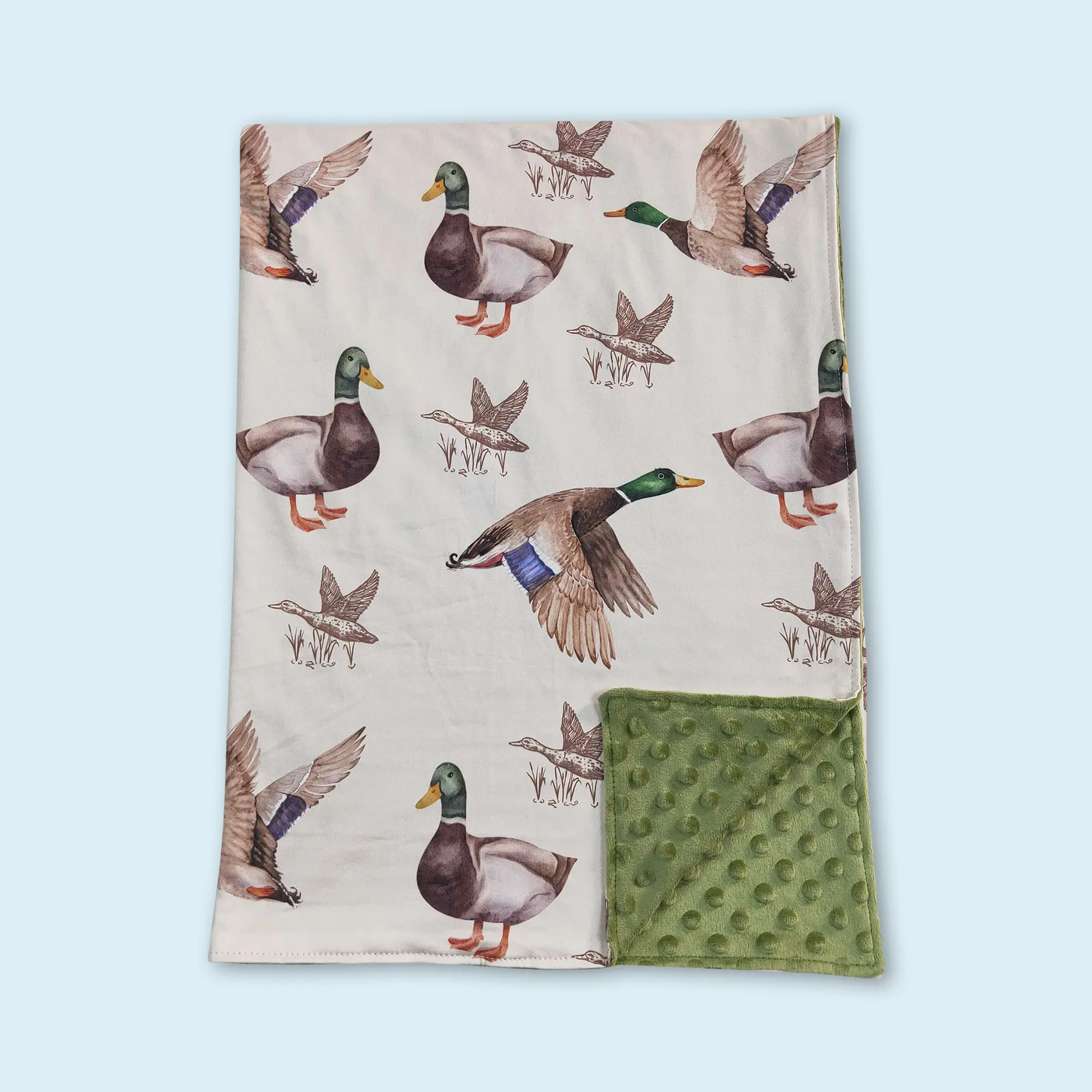 Mallard Duck baby kids hunting blankets Mallard Duck baby kids hunting blankets